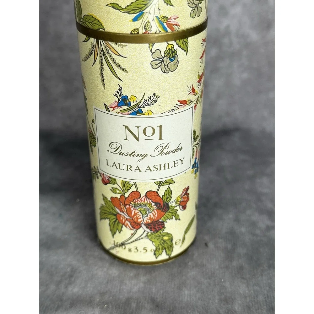 Vintage Laura Ashley No. 1 Dusting Powder 3.5‎ oz New